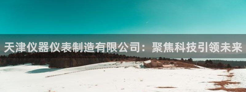 意昂体育3：天津仪器仪表制造有限公司：聚焦科技引领未来