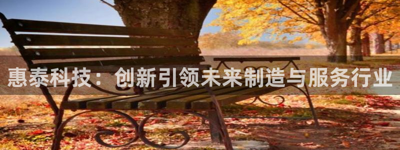 意昂3娱乐：惠泰科技：创新引领未来制造与服务行业