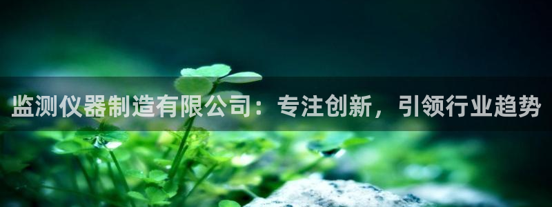 意昂3官方：监测仪器制造有限公司：专注创新，引领行业趋势