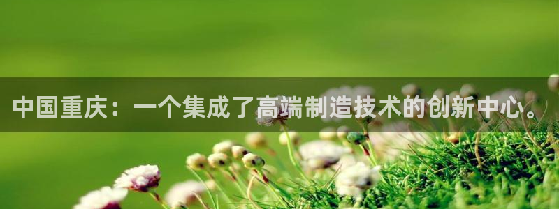 意昂体育3招商电话是多少：中国重庆：一个集成了高端制造技术的