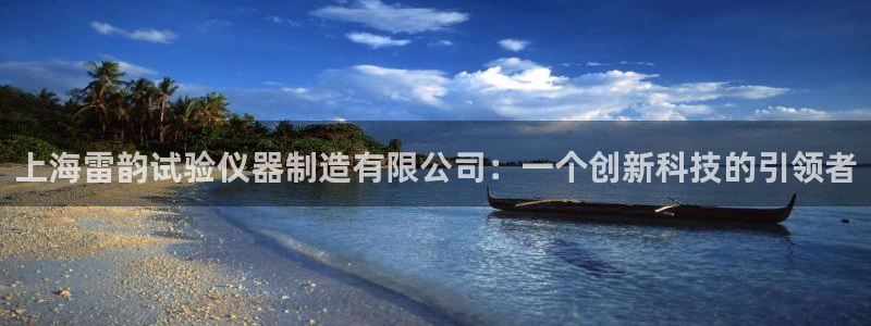 意昂3集团logo：上海雷韵试验仪器制造有限公司：一个创新科