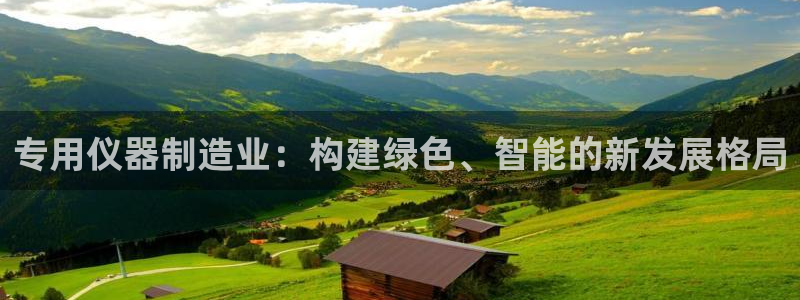 意昂体育3软件：专用仪器制造业：构建绿色、智能的新发展格局